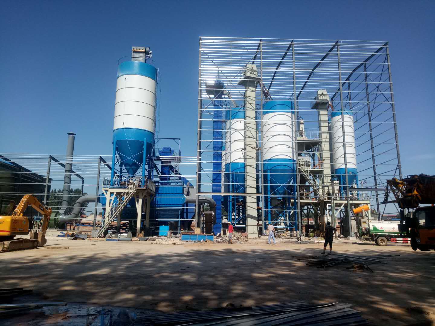 年產(chǎn)15萬(wàn)噸干粉攪拌站客戶(hù)案例